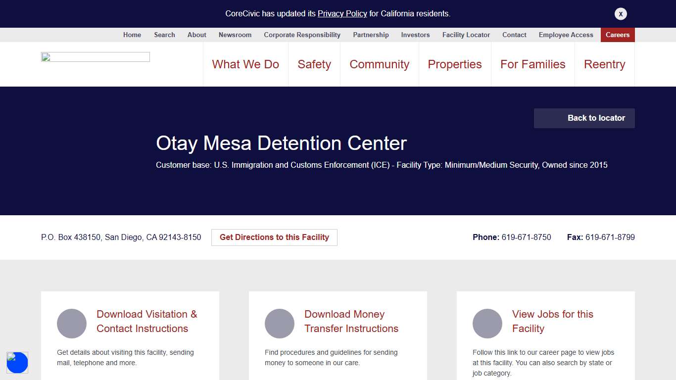 Otay Mesa Detention Center